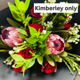 Proteas and Red Roses (only in Kimberley)