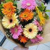 30 Gerberas with Greenery (Only in KBY)