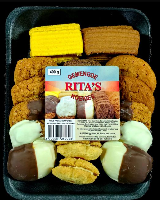 400g  Rita's Assorted Cookies