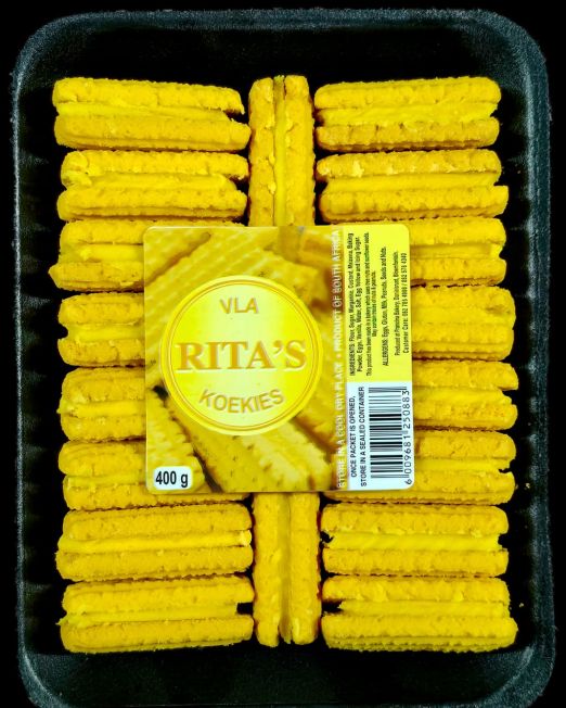 400g  Rita's Custard Cookies