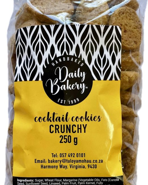 250g Cocktail Crunchie Cookies