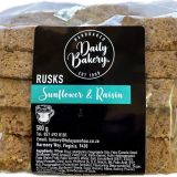 500g Sunflower and Raisin Rusks