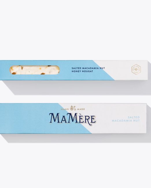 Salted Macadamia Nut Nougat bar 100G