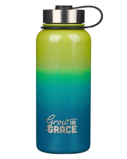 Grow In Grace Stainless Steel Water Bottle