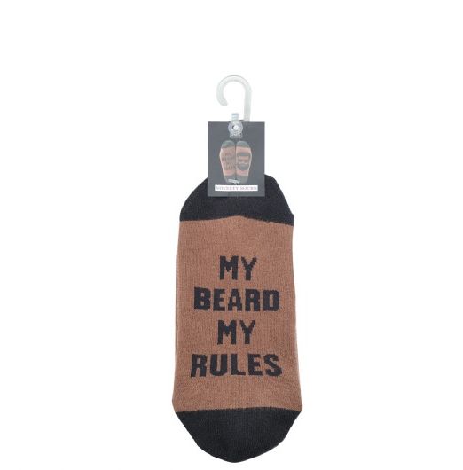 Beard Boss - Novelty Socks (My Beard My Rules) - One Size Fits Most