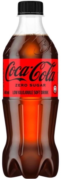 440ml Coke Zero Bottle