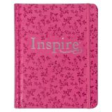 NLT Pink Peony Faux Leather Inspire Filament Bible